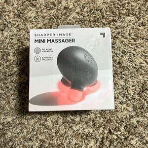Sharper Image Black and White Mini Massager